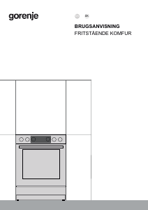 Brugsanvisning Gorenje GGI5C21WF-B Komfur