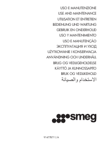 Handleiding Smeg DPF2812EGM Pan