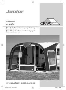 Handleiding DWT Junior Voortent