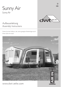 Bedienungsanleitung DWT Sunny Air Vorzelt