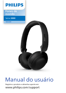 Manual Philips TAH2209BK Auscultador