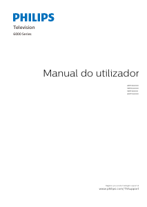 Manual Philips 32PFS6000 Televisor LED