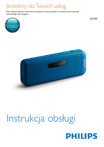 Instrukcja Philips SD700P Głośnik