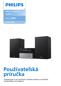 Návod Philips TAM3205M2 Stereo súprava