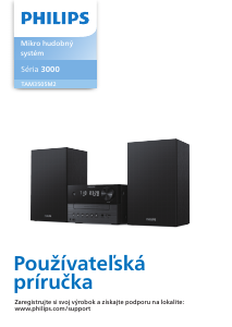 Návod Philips TAM3505M2 Stereo súprava