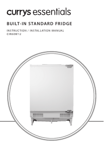 Handleiding Currys Essentials CIR60W12 Koelkast