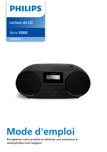 Mode d’emploi Philips TAZ5000 Stéréo