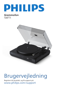 Brugsanvisning Philips TAFT1 Pladespiller