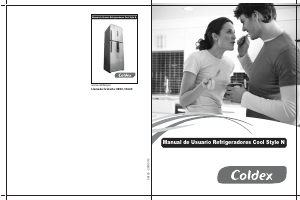Manual de uso Coldex 290N Frigorífico combinado