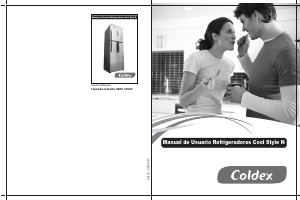 Manual de uso Coldex 361N Frigorífico combinado