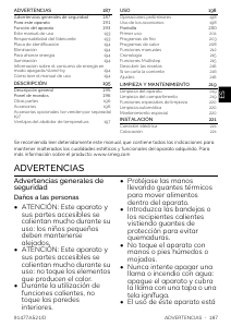 Manual de uso Smeg SBC4104G Abatidor de temperatura