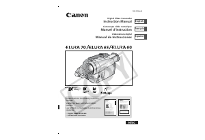 Handleiding Canon Elura 60 Camcorder