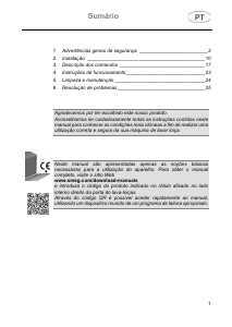 Manual Smeg LSPP364CX Máquina de lavar louça