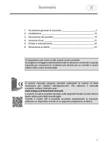Manuale Smeg STFABWH3 Lavastoviglie