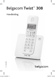 Handleiding Belgacom Twist 308 Draadloze telefoon