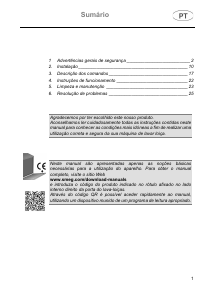 Manual Smeg STL7322AL Máquina de lavar louça