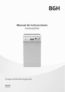 Manual de uso BGH LVB10B Lavavajillas