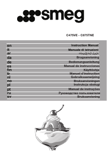 Manuale Smeg C475VE Frigorifero-congelatore