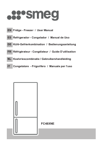 Manuale Smeg FC48XNE Frigorifero-congelatore