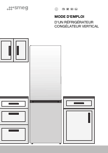 Mode d’emploi Smeg RC18WDNE Réfrigérateur combiné