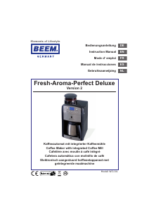 Bedienungsanleitung Beem Fresh-Aroma-Perfect Deluxe Kaffeemaschine