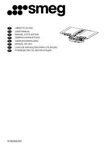 Mode d’emploi Smeg HOBD682D2 Table de cuisson