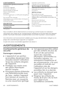 Mode d’emploi Smeg PV275B Table de cuisson