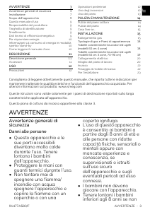 Manuale Smeg PV375N Piano cottura