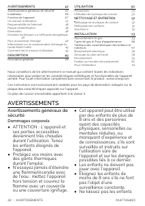 Mode d’emploi Smeg PX364LMB Table de cuisson