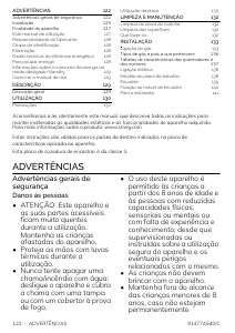 Manual Smeg PX375LMB Placa