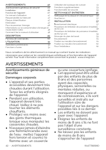 Mode d’emploi Smeg SE495ETD Table de cuisson