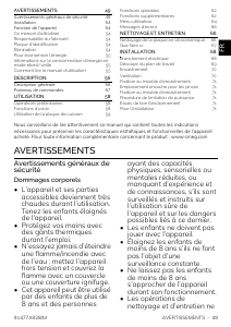 Mode d’emploi Smeg SIM3644MWH Table de cuisson