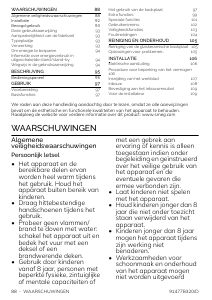 Handleiding Smeg SIM6864R Kookplaat
