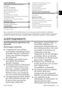 Mode d’emploi Smeg SIM6964R Table de cuisson