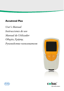 Manual Accutrend Plus Blood Glucose Monitor