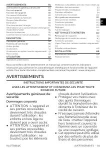 Mode d’emploi Smeg SO4102M1B3 Four