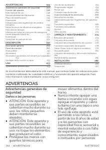 Manual de uso Smeg SO4302S3X Horno