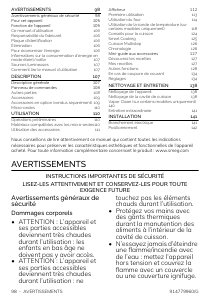 Mode d’emploi Smeg SO4606WM2PNR Four