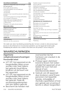 Handleiding Smeg SO6102S3PG Oven