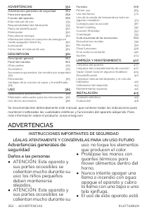 Manual de uso Smeg SO6104APB3 Horno