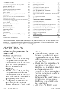 Manual de uso Smeg SOP6301S2X Horno