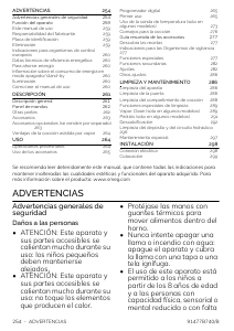 Manual de uso Smeg SOP6302S2PX Horno