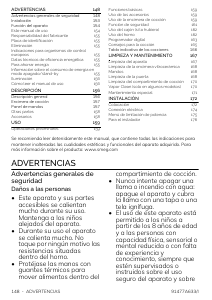 Manual de uso Smeg C6IMBLT2 Cocina