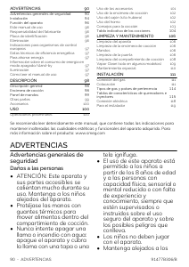 Manual de uso Smeg CX60GMX Cocina
