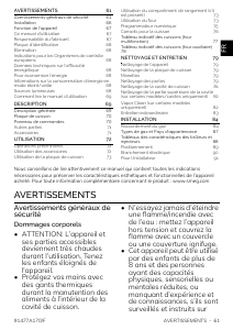 Mode d’emploi Smeg TR4110BL1 Cuisinière
