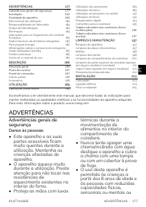 Manual Smeg TR4110IBL2 Fogão