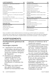 Mode d’emploi Smeg TR62IBL2 Cuisinière