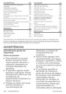Manual Smeg TR90IMGR Fogão