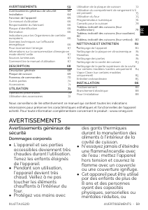 Mode d’emploi Smeg TR93IGR2 Cuisinière