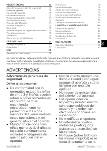 Manual de uso Smeg FAB10HRPG6 Refrigerador